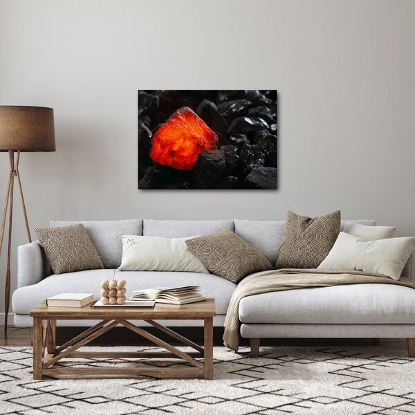 Obraz - świecący minerał (70x50 cm)
