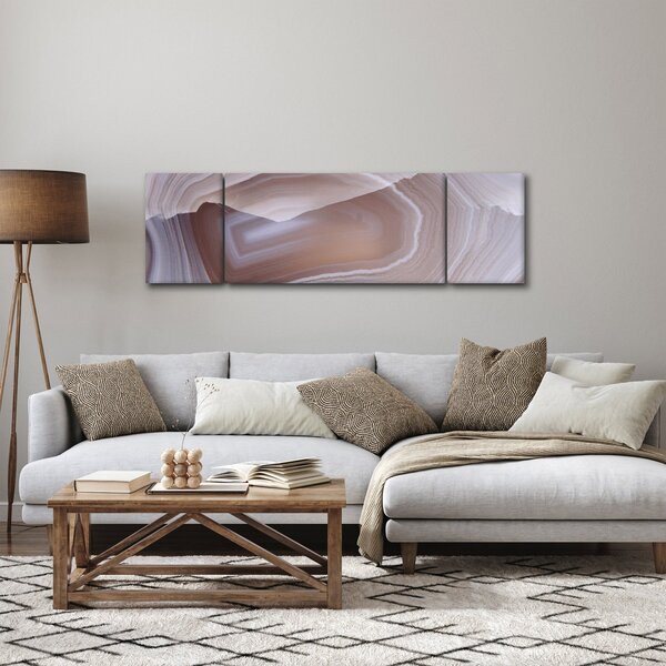 Obraz - Marmurowy agat (170x50 cm)