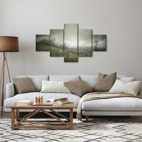 Obraz krajobrazu przed burzą (125x70 cm)