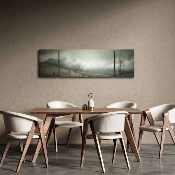 Obraz krajobrazu przed burzą (170x50 cm)