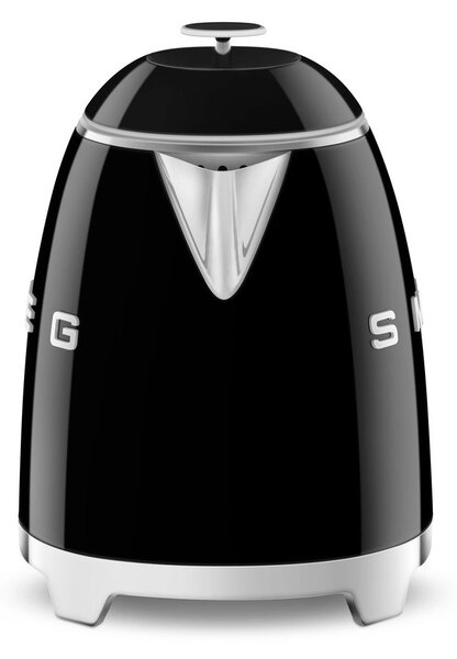 Czarny czajnik elektryczny ze stali nierdzewnej 800 ml Retro Style – SMEG