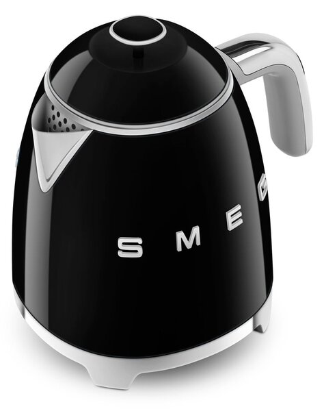 Czarny czajnik elektryczny ze stali nierdzewnej 800 ml Retro Style – SMEG