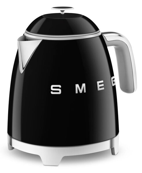 Czarny czajnik elektryczny ze stali nierdzewnej 800 ml Retro Style – SMEG
