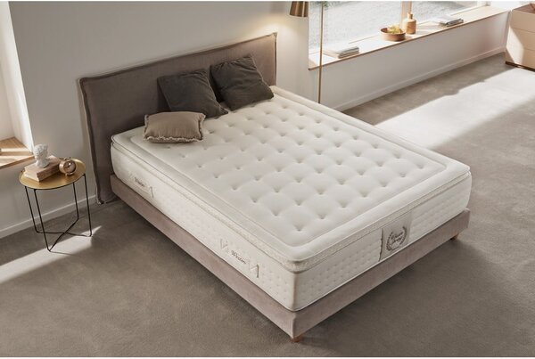 Twardy sprężynowy materac termoregulacyjny 90x200 cm WESTIN SPRING – Moonia