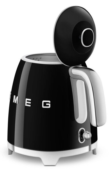 Czarny czajnik elektryczny ze stali nierdzewnej 800 ml Retro Style – SMEG