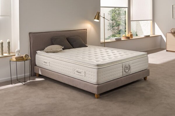Twardy sprężynowy materac termoregulacyjny 90x200 cm WESTIN SPRING – Moonia