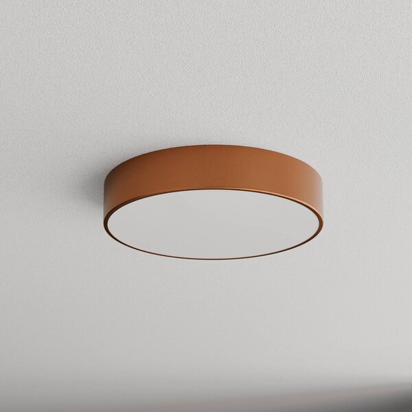 Plafon z czujnikiem ruchu Cleo 400 TEMAR LIGHTING, miedziany, przedpokój, metal, nowoczesny