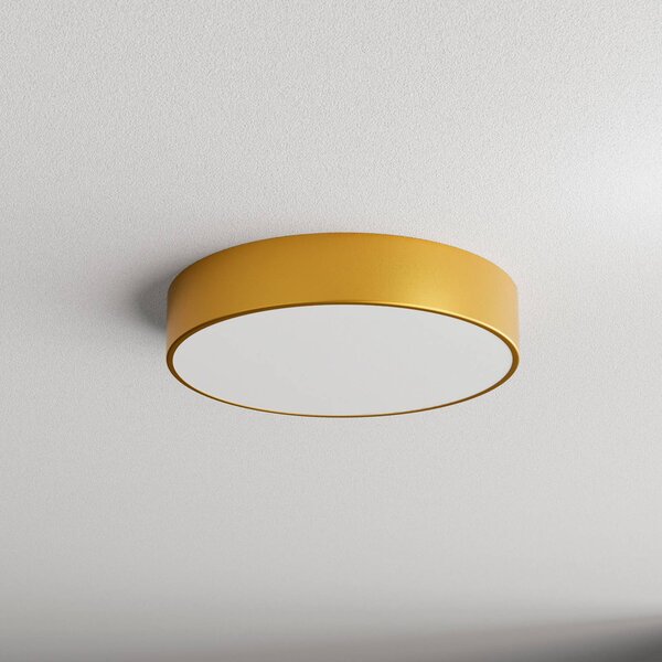 Plafon z czujnikiem ruchu Cleo 400 TEMAR LIGHTING, mosiężny / złoty, salon / jadalnia, metal