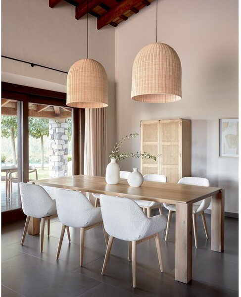Stół w dekorze dębu 110x220 cm Deyanira – Kave Home