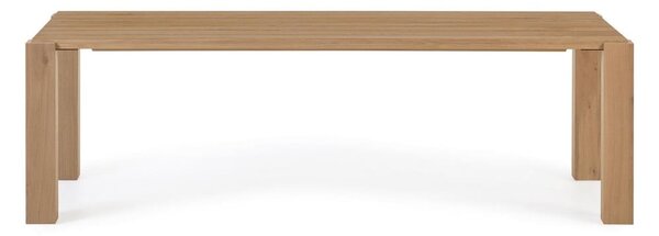 Stół w dekorze dębu 110x220 cm Deyanira – Kave Home