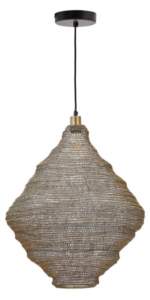 Lampa wisząca w kolorze złota z metalowym kloszem ø 48,5 cm Sarraco – Kave Home