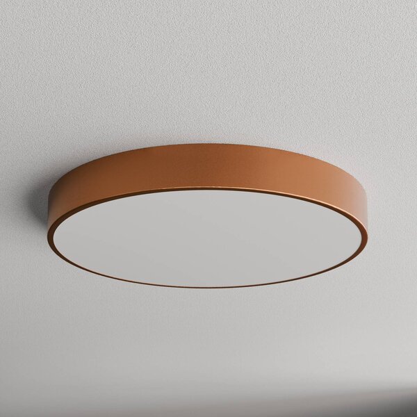 Lampa sufitowa Cleo 600 TEMAR LIGHTING, możliwość ściemniania, miedziany, salon / jadalnia, metal