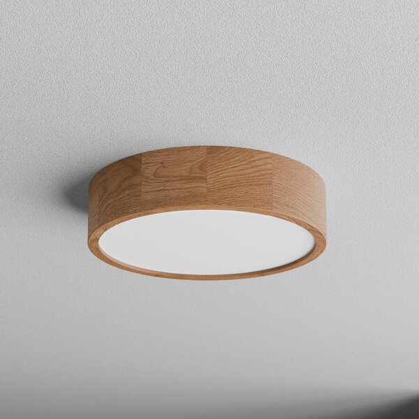 Lampa sufitowa Cleo DR375 TEMAR LIGHTING, możliwość ściemniania, jasne drewno, łazienka, drewno