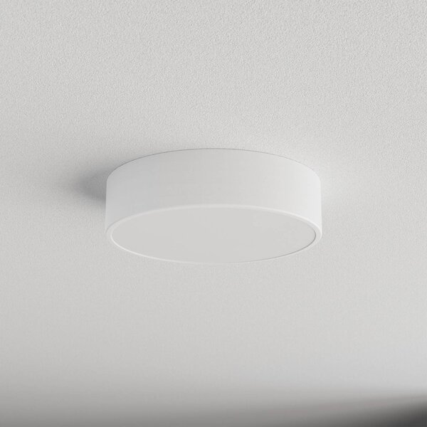 Lampa sufitowa Cleo 300 TEMAR LIGHTING, możliwość ściemniania, biały / opal, salon / jadalnia, metal, nowoczesny