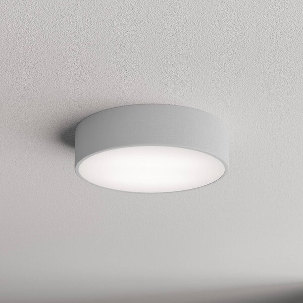 Lampa sufitowa Cleo 300 TEMAR LIGHTING, możliwość ściemniania, aluminiowy / szary / cynkowy, salon / jadalnia, metal, nowoczesny