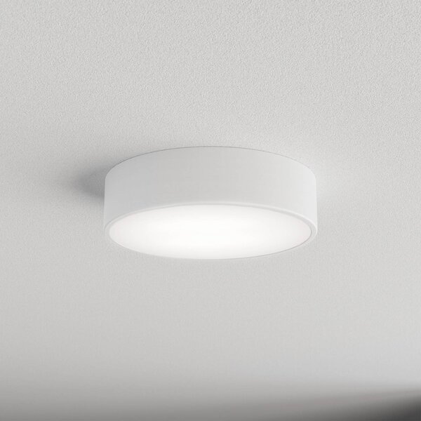 Lampa sufitowa Cleo 300 TEMAR LIGHTING, możliwość ściemniania, biały / opal, salon / jadalnia, metal, nowoczesny