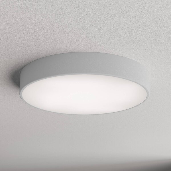 Lampa sufitowa Cleo 500 TEMAR LIGHTING, możliwość ściemniania, aluminiowy / szary / cynkowy, salon / jadalnia, metal, nowoczesny