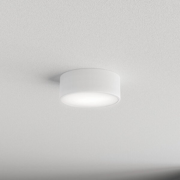 Plafon z czujnikiem ruchu Cleo 200 TEMAR LIGHTING, biały / opal, przedpokój, metal, nowoczesny
