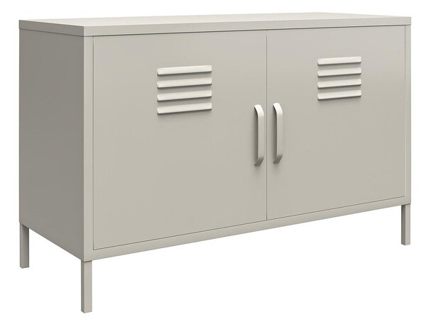 Kremowa metalowa szafka 100x64 cm Bradford – Støraa