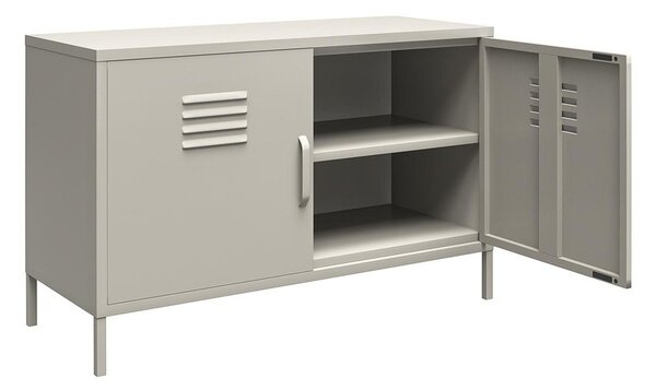 Kremowa metalowa szafka 100x64 cm Bradford – Støraa
