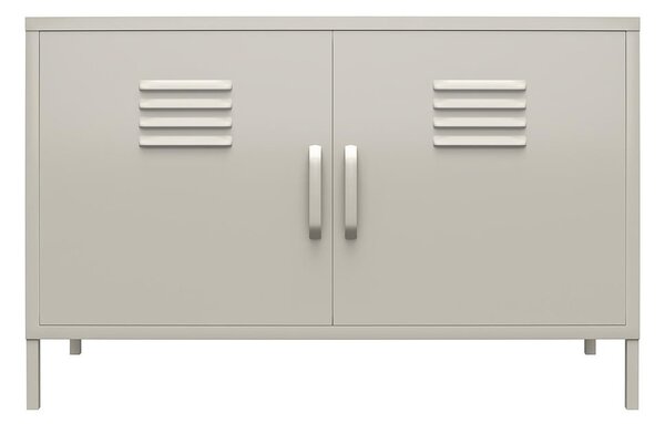 Kremowa metalowa szafka 100x64 cm Bradford – Støraa
