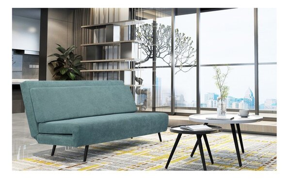 Niebieska rozkładana sofa 87 cm Mallory – Støraa