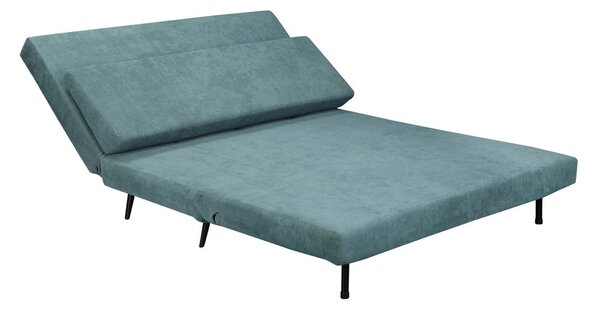 Niebieska rozkładana sofa 87 cm Mallory – Støraa