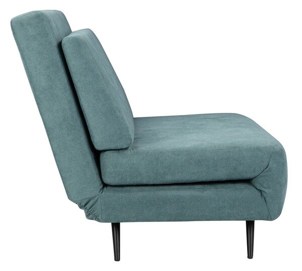 Niebieska rozkładana sofa 87 cm Mallory – Støraa