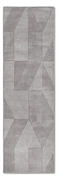Szary wełniany chodnik tkany ręcznie 80x250 cm Ursule – Villeroy&Boch