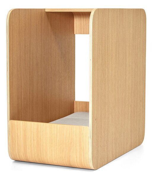 Konstrukcja legowiska dla kota Alto House Oak Natural – MiaCara