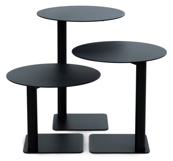 Metalowy okrągły stolik ø 40 cm Sunny – Spinder Design