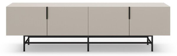 Kremowa szafka pod TV 200x54,5 cm Eldia – Marckeric