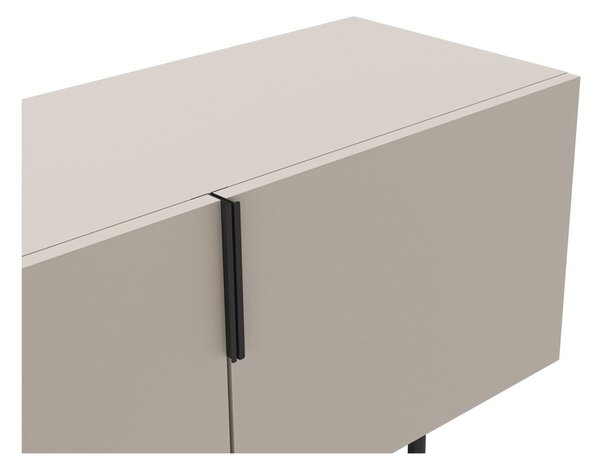 Kremowa szafka pod TV 200x54,5 cm Eldia – Marckeric