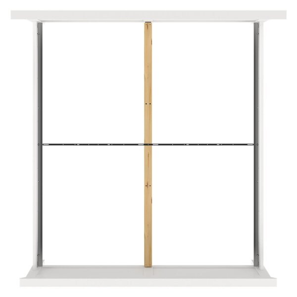 Białe łóżko dwuosobowe 160x200 cm Paris – Tvilum
