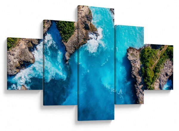 Obraz - Zatoka na Bali (125x70 cm)