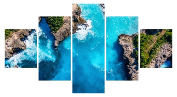 Obraz - Zatoka na Bali (125x70 cm)