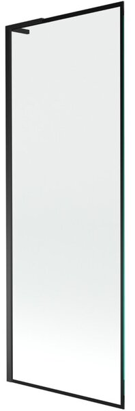 Mexen Next L parawan nawannowy 1-skrzydłowy 70 x 150 cm, czarna ramka, czarny - 895-070-000-03-70-70