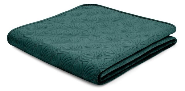 Zielona narzuta pikowana 220x230 cm Art Deco Pearl – Catherine Lansfield