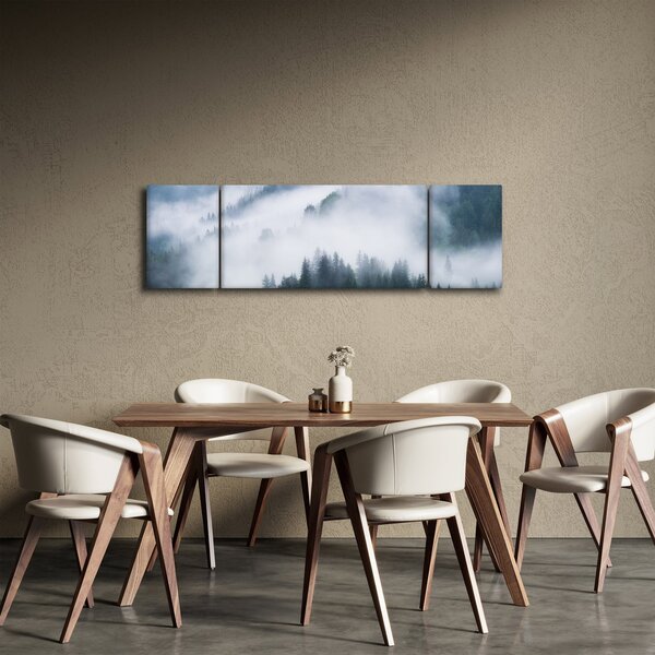 Obraz - Drzewa we mgle (170x50 cm)