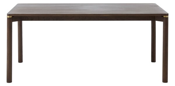 Brązowy rozkładany stół 95x180 cm Arun – Unique Furniture