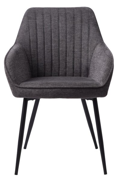 Ciemnoszare krzesło Nolan – Unique Furniture