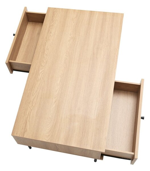 Naturalny stolik 60x110 cm Pensacola – Unique Furniture