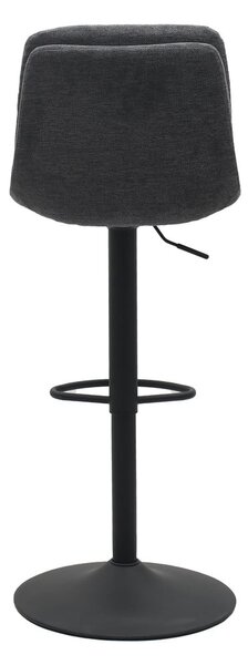 Ciemnoszary hoker z regulowaną wysokością Colville – Unique Furniture