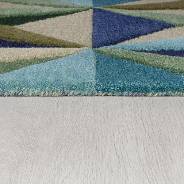 Niebieski wełniany dywan 120x170 cm Reverie – Flair Rugs