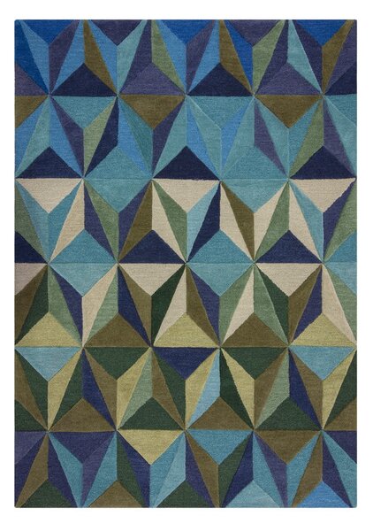 Niebieski wełniany dywan 120x170 cm Reverie – Flair Rugs