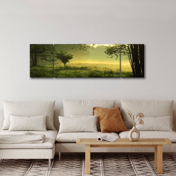 Obraz - Budzący się las (170x50 cm)