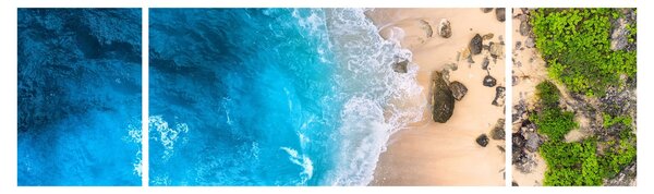 Obraz - Plaża w Indonezji (170x50 cm)