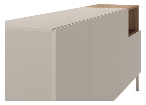 Kremowa komoda 180x80 cm Cailin – Marckeric