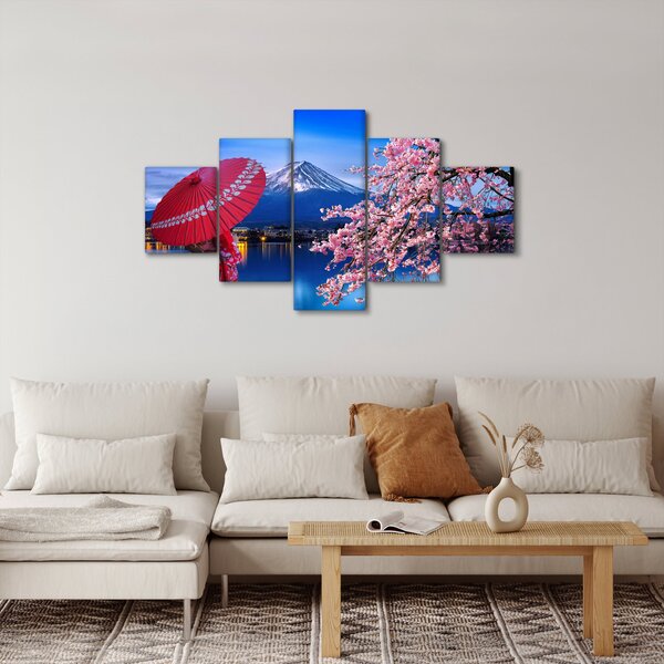 Obraz - Widok na szczyt, Japonia (125x70 cm)
