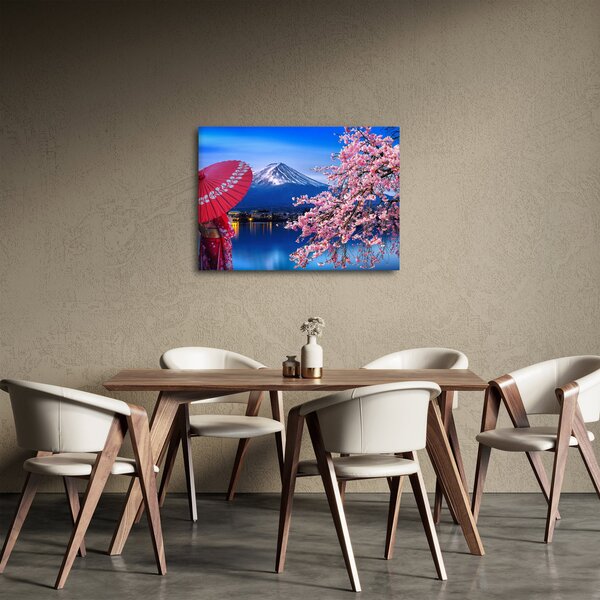 Obraz - Widok na szczyt, Japonia (70x50 cm)